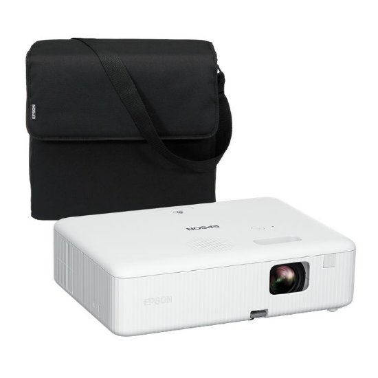 Projektor 3LCD, EPSON CO-W01, 1366x768, 3000 ANSI Lumena, HDMI, USB, beli