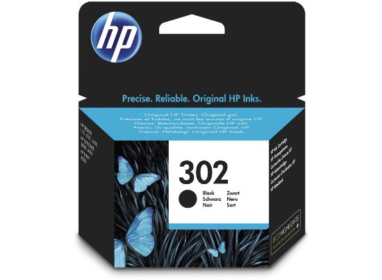 Kartuša HP br. 302, F6U66AE, crna, za DeskJet 1110/2130/3630/3636/3639 All-in-One