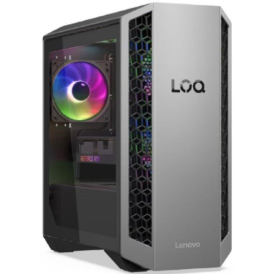 Računalo LENOVO LOQ Tower 91DF007HSC / Ryzen 7 8745HX, 16GB, 512GB SSD, nVidia GeForce RTX 5050, WiFi, bez OS, crno
