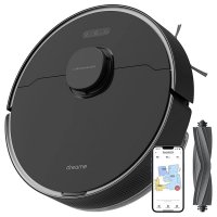 Robotski sesalnik DREAME D10S PRO, z mokrim brisanjem, črn