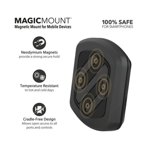 Nosilec za pametni telefon SCOSCHE MagicMount univerzalni magnetni nosilec za avto, ventilacija