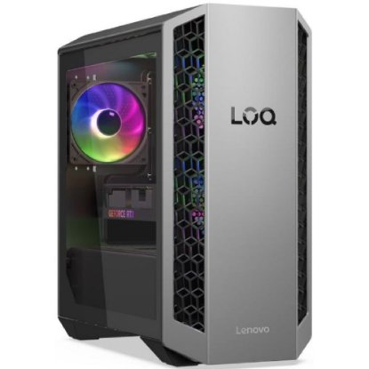 Računalo LENOVO LOQ Tower 91DF007FSC / Ryzen 7 8745HX, 32GB, 1TB SSD, nVidia GeForce RTX 5060 Ti, WiFi, bez OS, crno