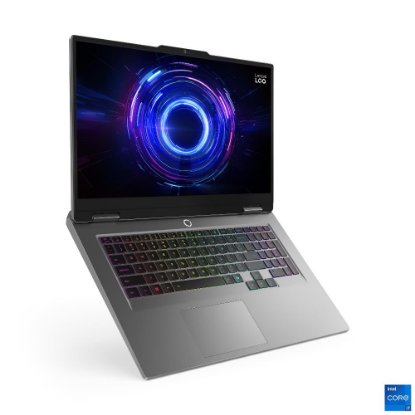Laptop LENOVO LOQ 83JH00DJSC / Core i7-13650HX, 32GB, 1TB SSD, nVidia GeForce RTX 5050 8GB, 17.3" FHD 165Hz IPS, bez OS, sivi