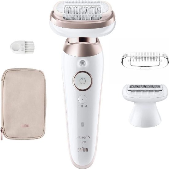Epilator BRAUN SES9-030 3D, Silk-epil, bel