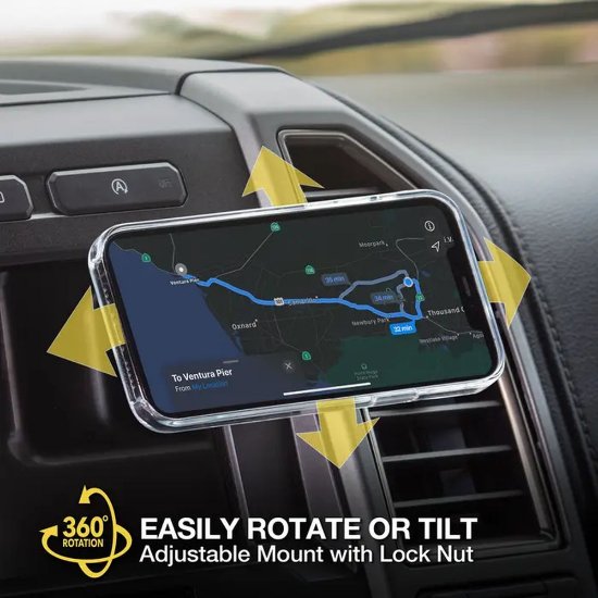 Držač za smartphone SCOSCHE MagicMount™ Pro 4 u 1 za ventilaciju/komandnu ploču