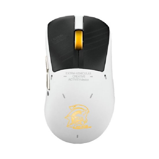 Miš ASUS Keris II Origin KJP, RGB, optički, bežični, BT, 42000dpi, bijeli