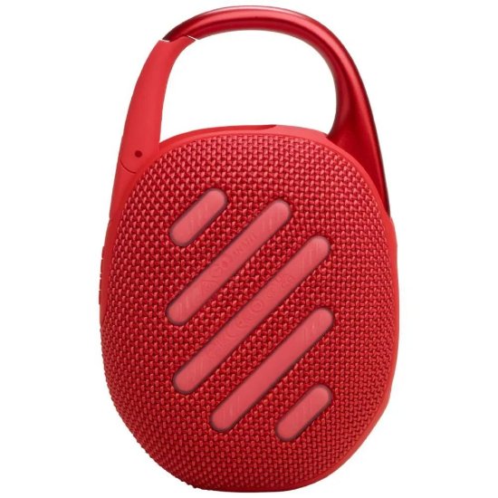 Zvočnik JBL Clip 5, bluetooth, vodoodporen, 7W, rdeč