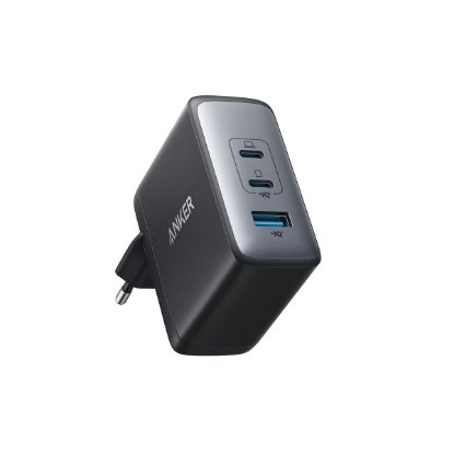 Polnilec ANKER 736 Nano II, 2x USB-C, USB-A, 100W, črni