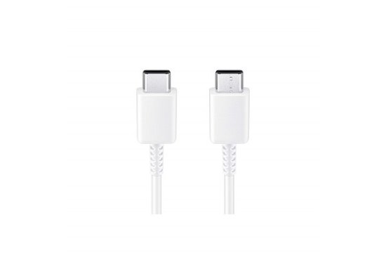 Kabel SAMSUNG, USB-C (M) na USB-C (M) 3A, 1m, beli