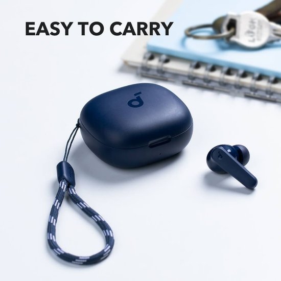 slušalke ANKER SoundCore R50i V2, in-ear, brezžične, Bluetooth, modre
