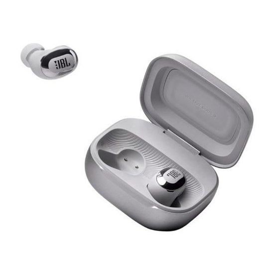 Slušalice JBL Live Buds 3, bežične, Bluetooth, ANC, in-ear, srebrne Slušalke JBL Live Buds 3, brezžične, Bluetooth, ANC, ušesne, srebrne