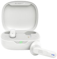 slušalke JBL Vibe Flex, in-ear, brezžične, bele