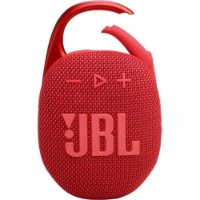 Zvočnik JBL Clip 5, bluetooth, vodoodporen, 7W, rdeč