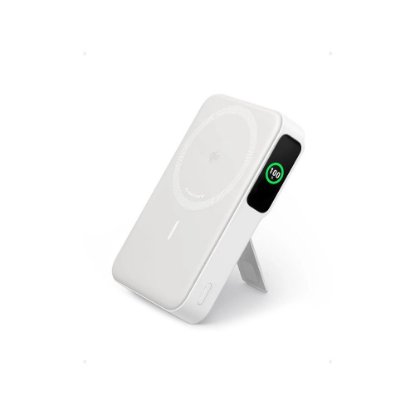 Prenosna baterija ANKER MagGo 10K, 10000 mAh, Qi2, 15W, bela