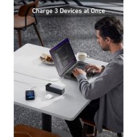 Mobilni USB polnilec ANKER PowerCore 737 140W, 24000 mAh, 3xUSB, črni