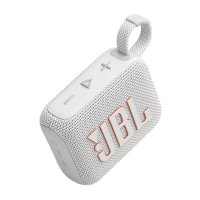 Zvučnik JBL Go 4, bluetooth, vodootporan, 4,2W, bijeli Zvočnik JBL Go 4, bluetooth, vodoodporen, 4,2 W, bel