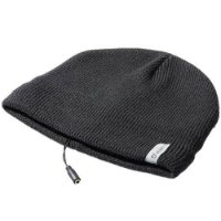 Glasbena zimska kapa CELLULARLINE, črna