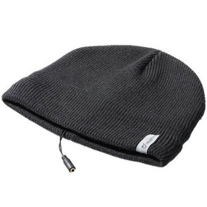 Glasbena zimska kapa CELLULARLINE, črna