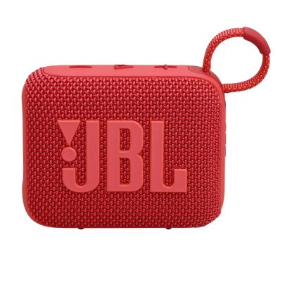 Zvučnik JBL Go 4, bluetooth, vodootporan, 4,2W, crveni Zvočnik JBL Go 4, bluetooth, vodoodporen, 4,2 W, rdeč