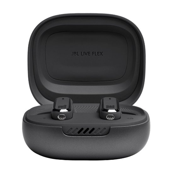slušalke JBL Live Flex, brezžične, Bluetooth, ANC, in-ear, črne