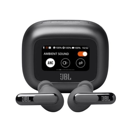 Slušalke JBL Live Beam 3, brezžične, Bluetooth, ANC, in-ear, črne