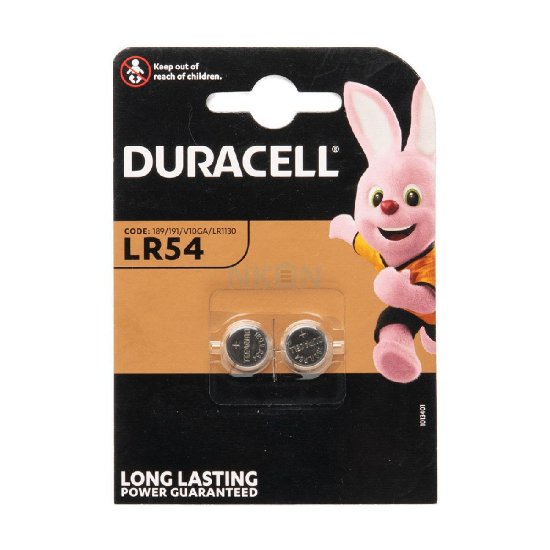 Baterija DURACELL LR54, 1.5 V, 50 mAh, 1 kom