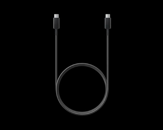 Kabel SAMSUNG, USB-C (M) na USB-C (M) 5A, 1m, črni