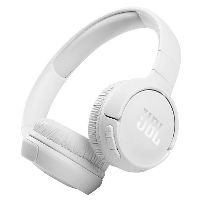 slušalke JBL Tune 510BT, brezžične, Bluetooth, bele