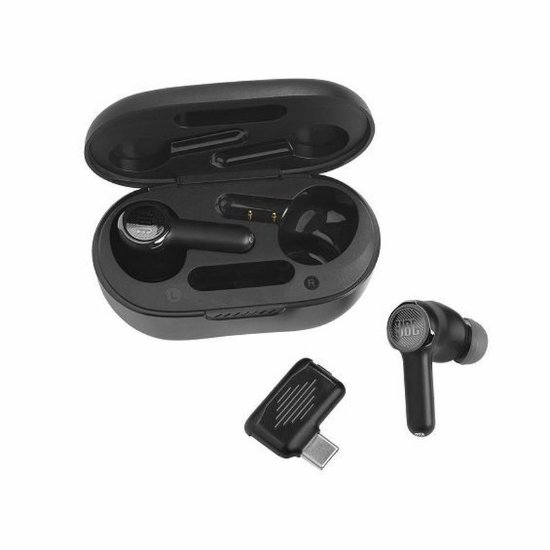 Slušalke JBL Quantum TWS, in-ear, Bluetooth, črne
