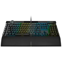 Tipkovnica CORSAIR K100 RGB, otično-mehančna, Corsair OPX, US Layout, USB, črna