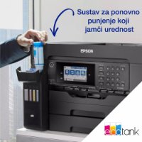Multifunkcijski Tiskalnik EPSON ITS L15160, Tiskalnik/scanner/copy/fax, Eco Tank, A3, 4800 dpi, USB, LAN, WiFi
