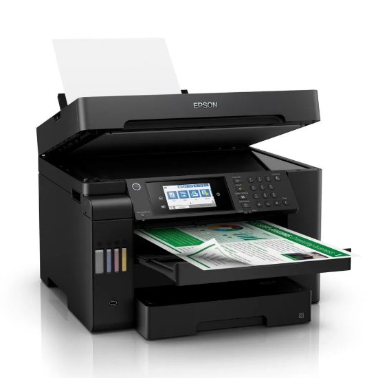 Multifunkcijski Tiskalnik EPSON ITS L15160, Tiskalnik/scanner/copy/fax, Eco Tank, A3, 4800 dpi, USB, LAN, WiFi