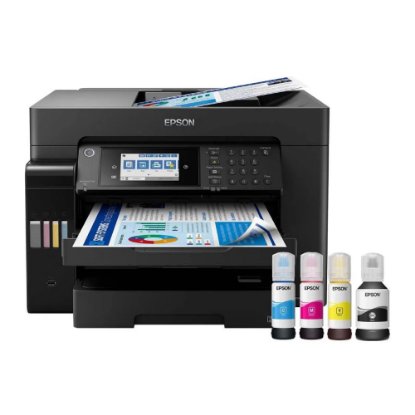 Multifunkcijski Tiskalnik EPSON ITS L15160, Tiskalnik/scanner/copy/fax, Eco Tank, A3, 4800 dpi, USB, LAN, WiFi
