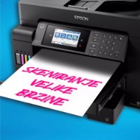 Multifunkcijski Tiskalnik EPSON ITS L15160, Tiskalnik/scanner/copy/fax, Eco Tank, A3, 4800 dpi, USB, LAN, WiFi