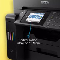 Multifunkcijski Tiskalnik EPSON ITS L15160, Tiskalnik/scanner/copy/fax, Eco Tank, A3, 4800 dpi, USB, LAN, WiFi