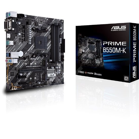 Matična plošća ASUS Prime B550M-K, AMD B550, mATX, s. AM4