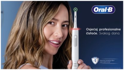 Električna zobna ščetka ORAL-B Vitality Pro, črna