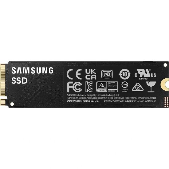 SSD 4TB SAMSUNG 990 PRO NVMe M.2, MZ-V9P4T0BW, maks. do 7450/6900 MB/s