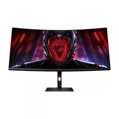 Gaming monitor 34" XIAOMI Curved Gaming G34WQi, UWQHD, VA, 180Hz, 1ms, 350cd/m2, FreeSync, ukrivljen, črni