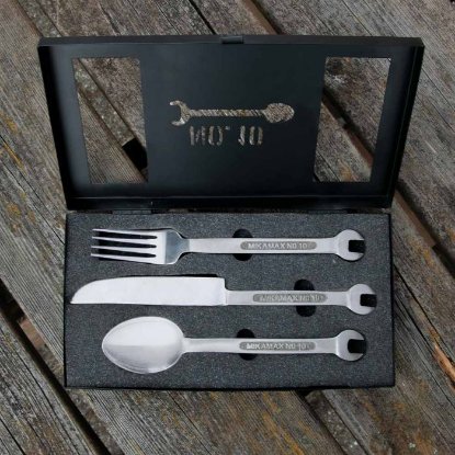 Set 2u1 MIKAMAX NO.10 WRENCHWARE SET, pribor za jelo, ključ br. 10