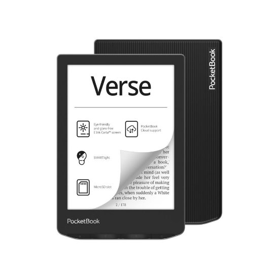 E-bralnik POCKETBOOK Verse, 6" Touch, 8GB, WiFi, sivi