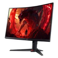Gaming monitor 27" ACER XZ273U P2 UM.HX3EE.207, WQHD, VA, 180Hz, 2ms, 300cd/m2, zakrivljeni, zvučnici, crni