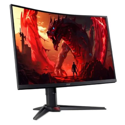 Gaming monitor 27" ACER XZ273U P2 UM.HX3EE.207, WQHD, VA, 180Hz, 2ms, 300cd/m2, zakrivljeni, zvučnici, crni