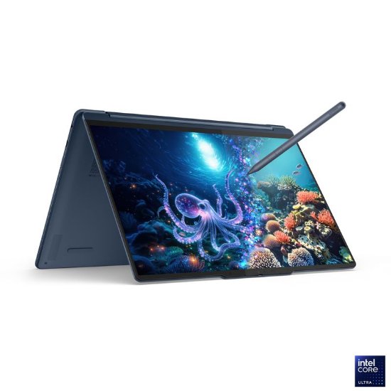 Lenovo Yoga 9 83LC002DSC / Core Ultra 7 258V, 32GB, 1TB SSD, Intel Arc Graphics, 14" 2,8K 120Hz OLED Touch, Windows 11 Pro, modri.
