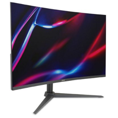 Gaming monitor 32" ACER XZ322QU P3 UM.JX0EE.309, QHD, VA, 180Hz, 1ms, 400cd/m2, FreeSync, zakrivljeni, zvučnici, crni
