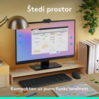 Tipkovnica LOGITECH K250 Compact Bluetooth Combo, brezžična, črna