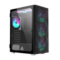Ohišje MONTECH X3 Mesh, prozor, RGB, ATX, črno