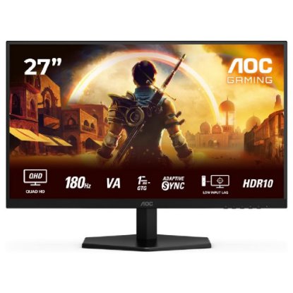 Gaming monitor 27" AOC Q27G42XNE, FHD, VA, 180Hz, 1ms, 300cd/m2, črn