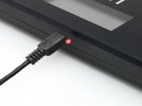 Osebna tehtnica LAICA PS1080, digitalna, 180 kg, steklo, črna