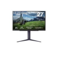 Gaming monitor 27" LG 27GS85Q-B.AEU, QHD, IPS, 200Hz, 1ms, 400cd/m2, G-Sync, FreeSync, pivot, črni